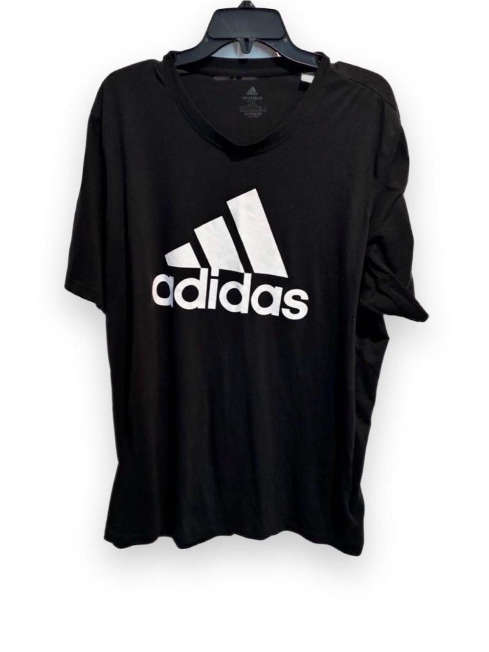 adidas Badge of Sport Logo Tee Short Sleeve in Black